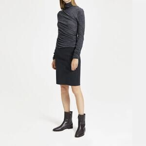 Theory Scuba Knit Pull On Pencil Skirt - Size S
